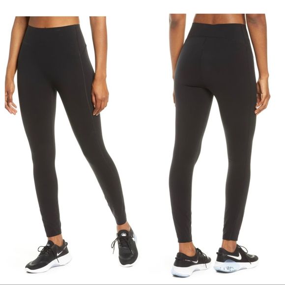 Spanx Black Every Wear Active Icon Leggings - Picture 1 of 8